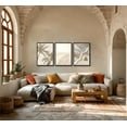 thumbnail image 3 of Coastal Beach Canvas Wall Art Palm Tree Seashells Painting Picture Wall Decor Seaside summer vacation Poster Print Artwork for Living Room, Bedroom, Bathroom（Only canvas）, 3 of 6