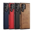 thumbnail image 5 of Línea de automóviles aplicable Costura de cuero Estuche para teléfono Samsung S24 ULtra Estuche protector todo incluido S23 Plus Estuche blando S22, 5 of 5