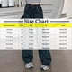 thumbnail image 3 of Cowsor Girls Baggy Jeans Distressed Denim Pants Elastic Waist Wide Leg Jeans for Girls Kids Loose, 3 of 7