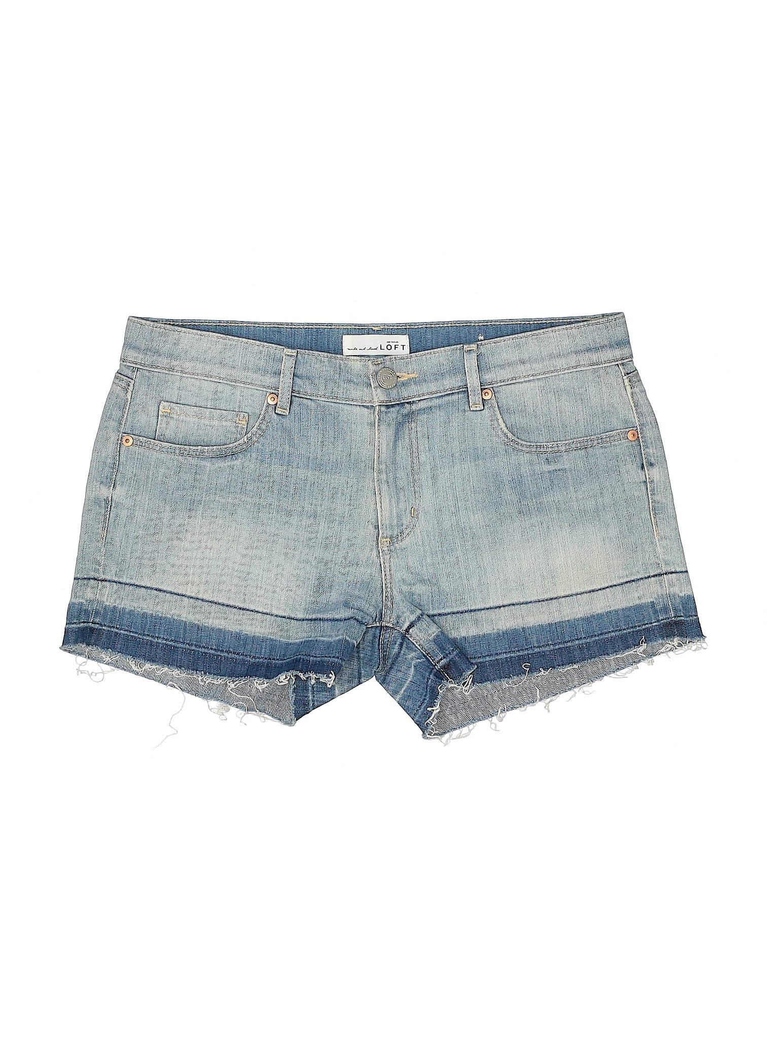 ann taylor denim shorts