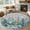 Gray, Green, White, variant on 2x3 Door Mat Rug, Christmas Green Trees Non-Skid Rubber Backing Large Rectangle Rugs - Living Room Bedroom Home Office, Xmas Snowflake Blue Forest Wonderland Indoor Floor Mat Carpets Washable Rug