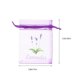 thumbnail image 3 of 50 bolsitas vacías de lavanda con cordón, pequeñas bolsas de malla para guardar en el armario y fragancias, bolsas de tela violeta claro para flores secas y especias, 3 of 8