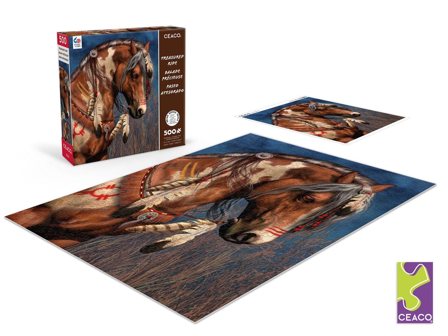 Ceaco Treasured Ride 500pc Puzzle