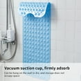 thumbnail image 5 of Bath Tub Mat, 39 x 16 Inches Anti Slip Material Blue, 5 of 8