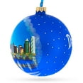 thumbnail image 2 of Dallas, Texas Glass Ball Christmas Ornament 4 Inches, 2 of 5