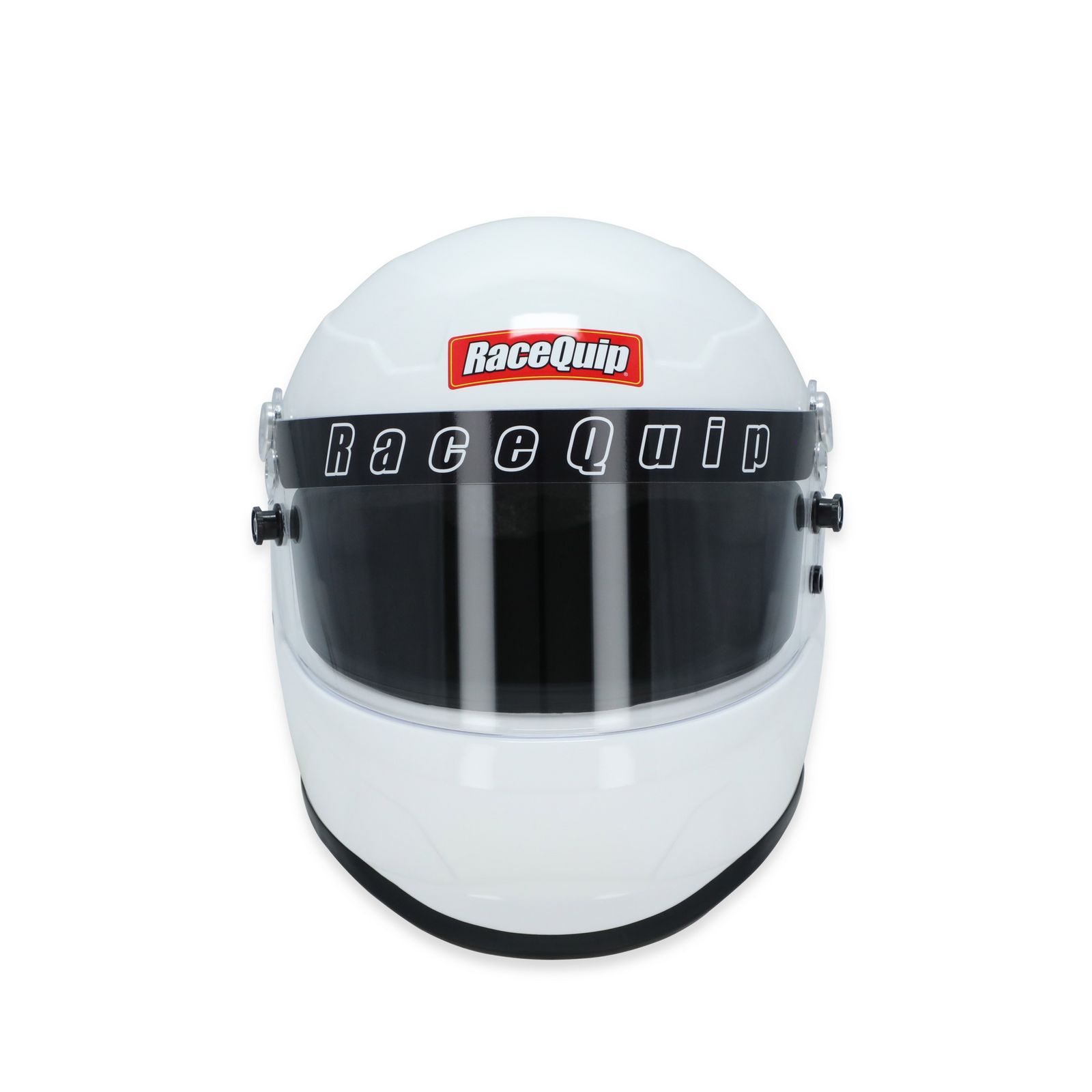 RaceQuip 2261196RQP Pro Youth Auto Racing Helmet SFI 24.1 White One Size Fits All