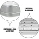 thumbnail image 5 of 2 jaboneras de aluminio con autodrenaje, caja de metal con tapa abatible, contenedor vacío grande, estuche portátil para acampar, viajar y baño, 5 of 7
