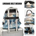 thumbnail image 4 of JIALIOU Mini Backpack Purse for Women Quilted Casual Daypack Small Travel Shoulder Bag, Wolf with Bright Moon, 4 of 7
