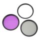 thumbnail image 4 of Kit de filtro de lente de cámara, 3 piezas/juego de lentes multicapa UVCPLFLD Kit de filtro de lente Accesorios para cámaras digitales Funcionamiento suave, 4 of 12