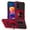 Red, variant on Case for TCL K24 /K23 /50 LE Case w/Tempered Glass Screen Protector [Military Grade] Ring Car Mount Kickstand Hard Phone Case Green