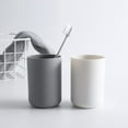 thumbnail image 4 of ziyahi 2Pcs/set Wall-mounted Toothbrush Holder Organizer Environment-friendly Plastic Toothpaste Wash Cup Mug, 4 of 9