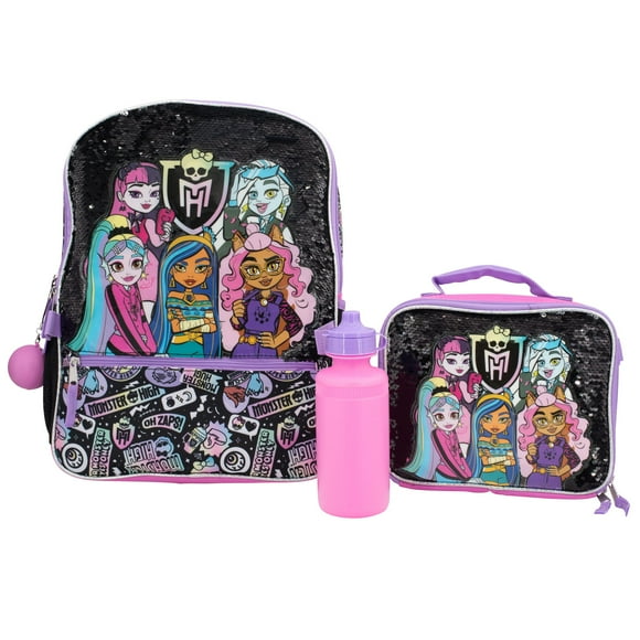 Set de mochilas AI ACCESSORY INNOVATIONS Monster High 4 piezas