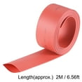 thumbnail image 4 of Uxcell Heat Shrink Tubing, Shrinkable Tube Cable Sleeve 6.6ft Red 1" Dia, 4 of 6