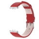 thumbnail image 3 of Ndcxsfigh Correas reloj repuesto con correa cuero para Galaxy Fit 3 SM-R390 (rojo), 3 of 9
