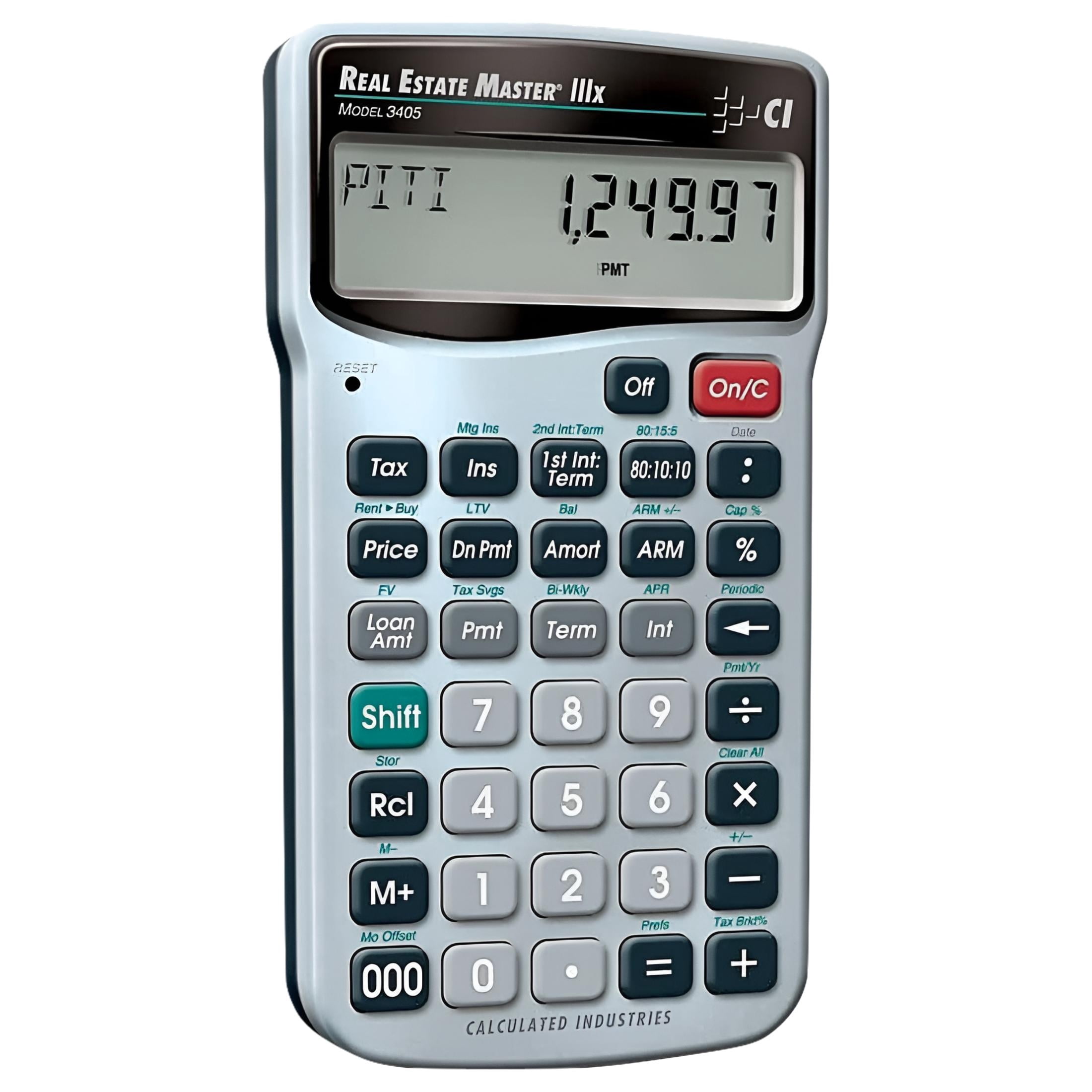 HP, Financial Calculator, 10-Digit LCD, Multicolor - Walmart.com