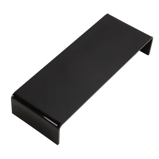 Monador Acrílico Transparente De Soporte Elevador, Diseño Ergonómico De 3 Pulgadas De Alto, Elegante Y Hermoso, De Ahorro De Espacio, Ideal Para Monitores, Computadoras