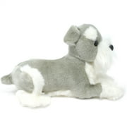 Siegfried the Schnauzer | 12 Inch Stuffed Animal Plush Dog | By TigerHart Toys