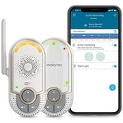 Motorola MBP164CONNECT Audio Baby Monitor - Portable WiFi Smart Intercom and Night Light for Child - 900-Foot Radio Range - 2-Way Talk Communication