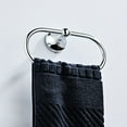 thumbnail image 3 of EeaseCA Modern Wall-mounted Towel Shelf Simplicity Spray Towel Ring Oval Towel Hanging Rack for Bathroom Kitchen Hotel, 3 of 8