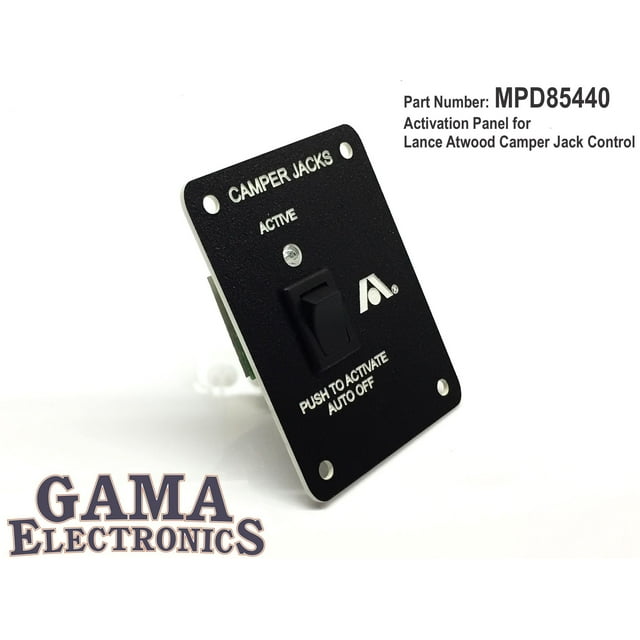 GAMA Electronics Activation Panel for Lance Atwood Camper Jack Control