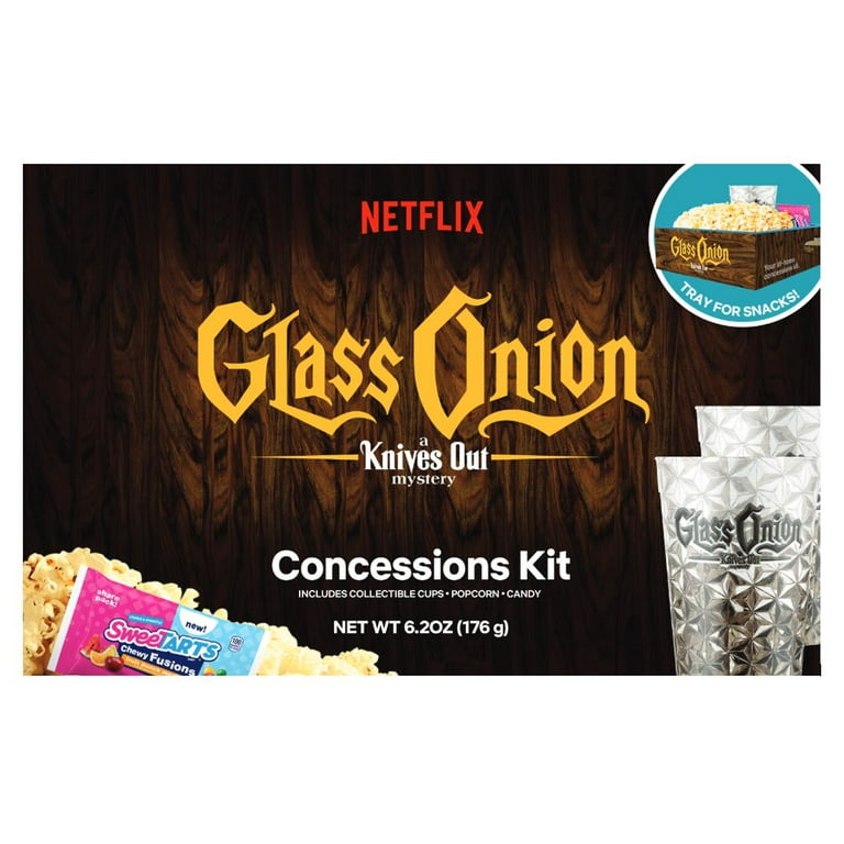 Glass Onion A Knives Out Mystery Concession Kit Walmart