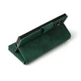 thumbnail image 3 of ELEHOLD Wallet for Samsung Galaxy S24 Case, PU Leather Large Capacity Card Holders Zipper Wallet Detachable Wris Strap Cash Pocket Kickstand Shockproof Flip Case for Samsung S24, Green, 3 of 11