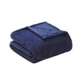thumbnail image 2 of Intelligent Design Couverture en Peluche Microlight, Twin/ Twin TG, Marine, 2 of 3