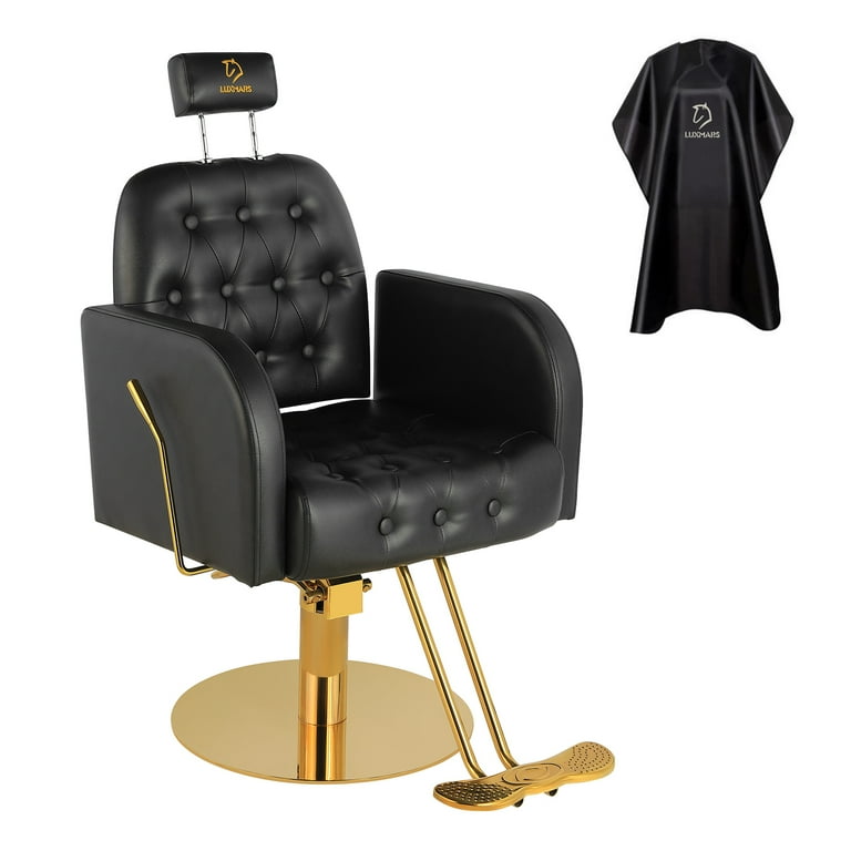 FAYEAN Salon Chair, Adjustable Hydraulic Reclining Barber Chair