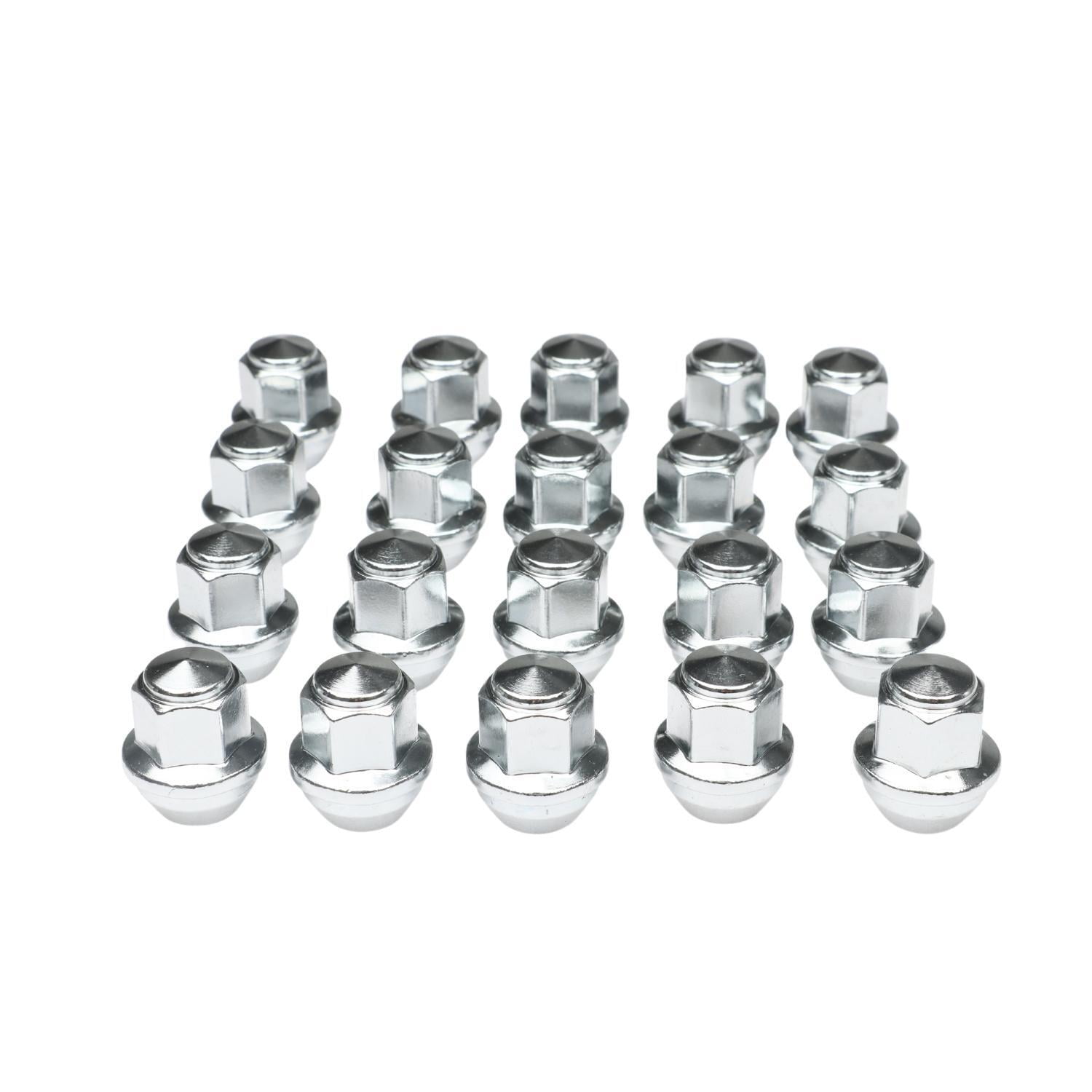 Set of 20 Wheel Solid Lug Nuts 14x1.5mm for Chevrolet Suburban Traverse
