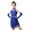 Blue, variant on Sequins Tassel Latin Dance Dress for Girl's 1920s Flapper Party Dresses Rumba Ballroom Red 9-10 Years