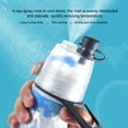 thumbnail image 3 of Bouteille d'Eau Brumisateur, Bouteille de Sport Réutilisable en PE avec Isolation à Double Paroi et Boucle de Transport, 3 of 7