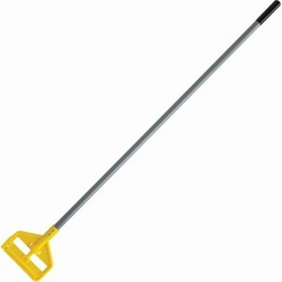 Rubbermaid Commercial RCPH145 Invader Side Gate Wet Mop Handle, Yellow