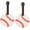 Baseball, variant on Plastic Baseball Sports Fan Luggage Tag Travel ID for Suitcases for Adult - Set of 2
