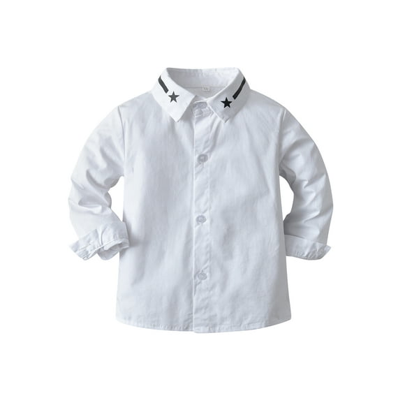 Striped Collar Shirt Long Sleeve Striped Collar Shirt Long Sleeve