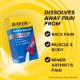 thumbnail image 5 of Bayer® Rapid Relief Body Pain Powder Packs with Aspirin & Caffeine, Raspberry Flavor, 10 Count, 5 of 11