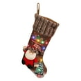 thumbnail image 2 of Nilvkv Christmas Lights Christmas Socks Christmas Tree Ornaments Children's Gift Bags Fireplace Decoration Socks, Christmas Decorations, 2 of 6