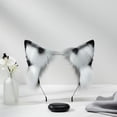 thumbnail image 5 of Yvsxxv 1Pc Grey Wolf Ear Faux Fur Headband Party Hair Accessories, 5 of 7