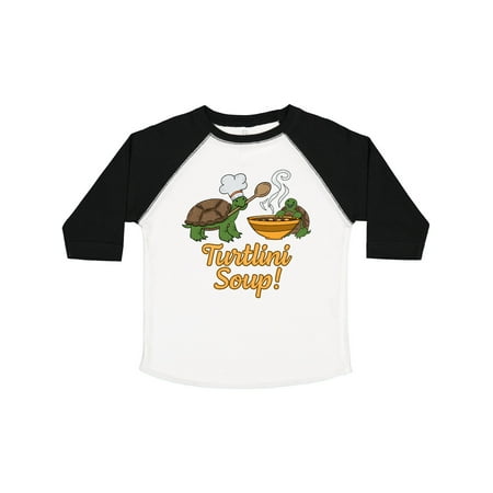

Inktastic Turtlini Soup with Cute Turtle Chefs Gift Toddler Boy or Toddler Girl T-Shirt