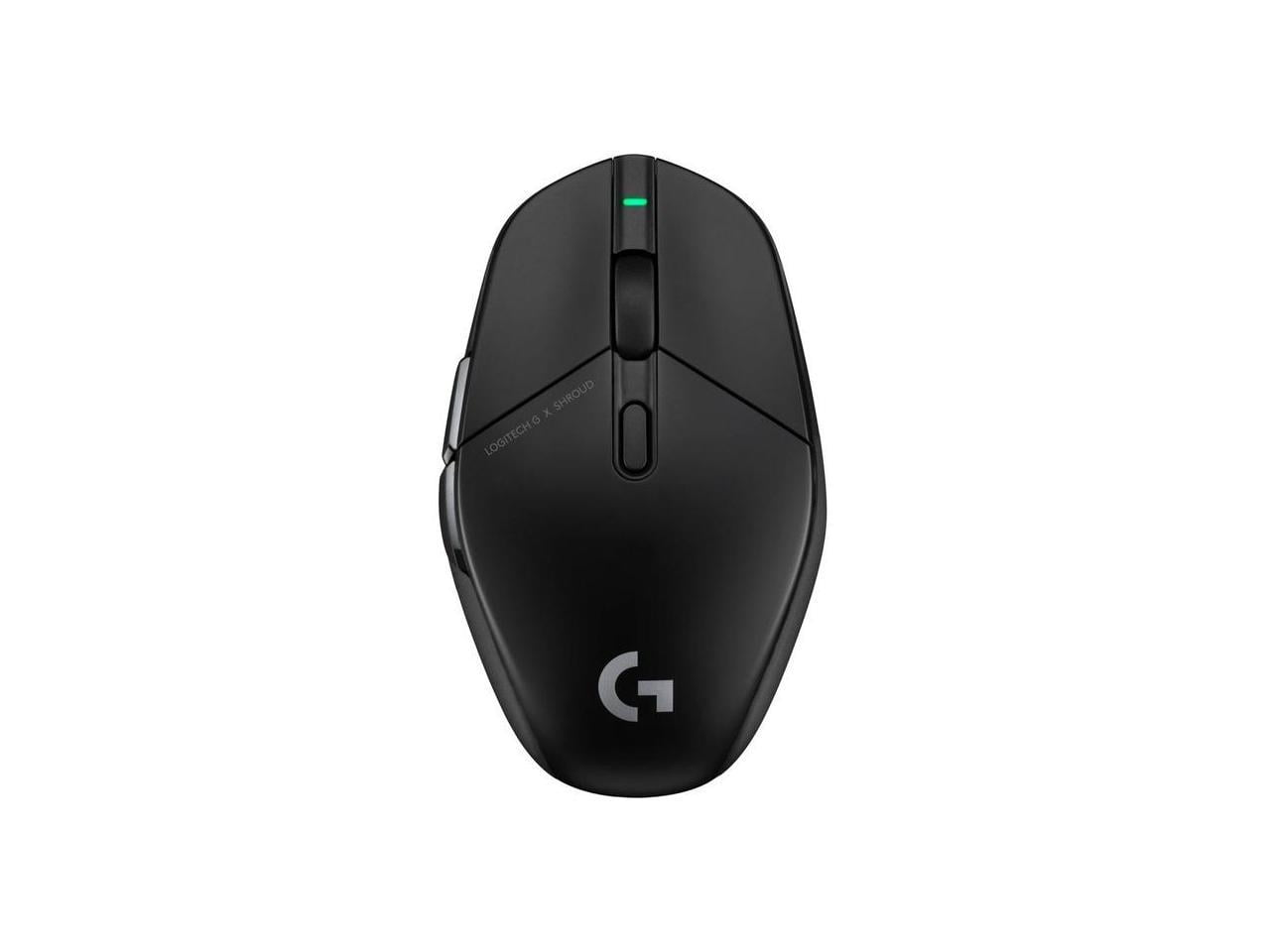 Logitech Shroud Edition Wireless Gaming Mouse - LIGHTSPEED - HERO 25K - 25,600 DPI - 75 grams - – PC - Black - Walmart.com