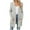Gray1, variant on Jalioing Women's Sweater Cardigan Lightweight Button Front Long Sleeve V Neck Cardigans Fall Winter Outfits