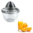 thumbnail image 4 of Exprimidor manual de cítricos de acero inoxidable para limones, naranjas y limas, capacidad de 300 ml, herramienta de cocina con colador de pulpa., 4 of 9