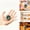 Blue, variant on Artificial Monster Eye Prop Resin Cartoon Eyeball Model Figurine for Halloween Party Scene Decoration Display Cyan 2.36in with Stand