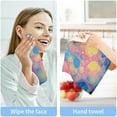 thumbnail image 7 of Color Texture Washcloths, Soft and Absorbent Cotton Towel, 4 Pack 12 X 12 Inches Premium Quick Dry Face Towel Wash cloth, 7 of 7