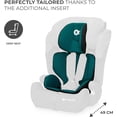 thumbnail image 5 of Kinderkraft COMFORT UP Autoasiento I-SIZE 76-150 cm, Silla coche para niños, bebé, Sillade, Cinturón, regula en 11 niveles, Grupo 1/2/3, 15 meses - 12 años, 9-36 kg, Verde, 5 of 5