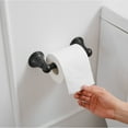 thumbnail image 4 of Traditional Double Post Spring Wall Mounted Towel Bar Toilet Paper Holder in Oil Rubbed Bronze, 4 of 13