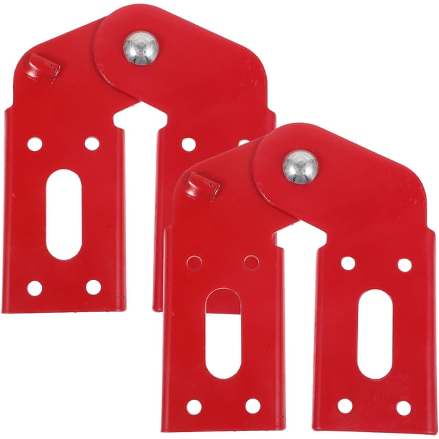 Miangastore 2pcs Attic Ladder Hinge Ladder Hasp Hinge Ladder Joint Connector Folding Ladder Part