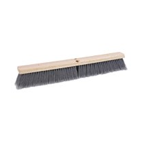 Boardwalk Floor Brush Head, 3" Gray Flagged Polypropylene Bristles, 24" Brush