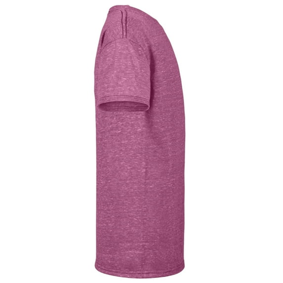 Disney Mickey Mouse SON Holiday Family - Short Sleeve Blended T-Shirt for Adults - Customized-Berry Snow Heather