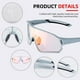 thumbnail image 4 of Gafas de Sol ROCKBROS con Lentes Inteligentes Fotocromáticas y Protección UV400, 4 of 7