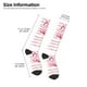 thumbnail image 2 of Fotbe Flamingo Calcetas Divertidas Estampadas para Hombre y Mujer, Calcetas de Algodón hasta la Rodilla para Caminar, Correr, Enfermería y Embarazo, 2 of 6